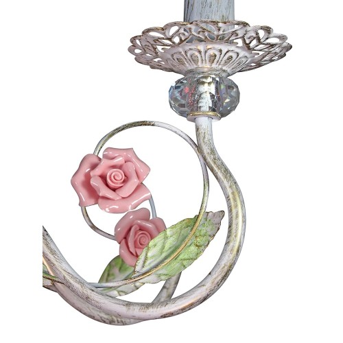 Люстра подвесная с цветами интерьерная S1132-8