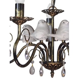 Люстра Петрасвет S1298-5, 5хЕ14 макс. 60Вт