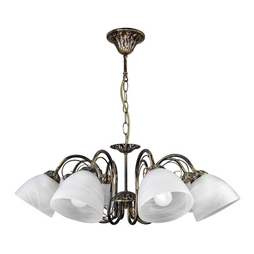 Люстра подвесная 8 плафонов Петрасвет производство Россия S2011-8