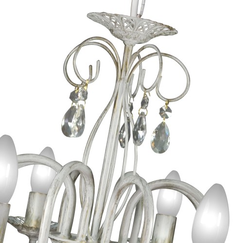 Люстра с хрусталем подвесная большая S1147-12