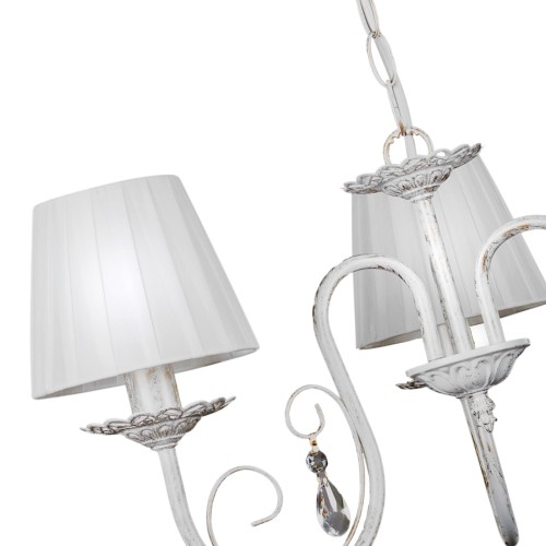 Люстра подвесная 3 лампы с абажурами S1002-3