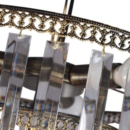 Люстра Петрасвет S2493-4, 4хЕ14 макс. 60Вт