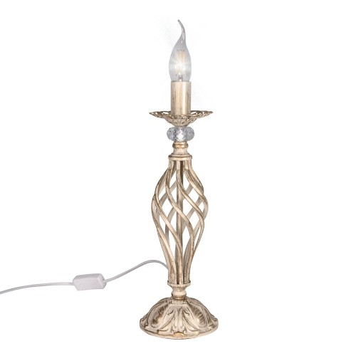 Настольная лампа дизайнерская большая с хрусталем S5092-1