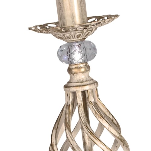 Настольная лампа дизайнерская большая с хрусталем S5092-1