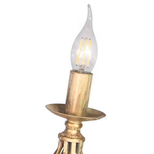 Настольная лампа дизайнерская металл S5097-1