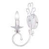 Бра хрусталь белая настенные свечи дизайнерские S3143-1