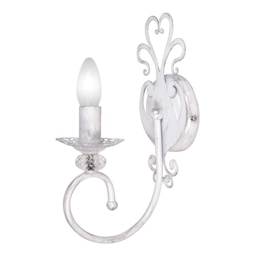 Бра хрусталь белая настенные свечи дизайнерские S3143-1