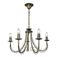 Люстра Петрасвет S1224-5, 5хЕ14 макс. 60Вт