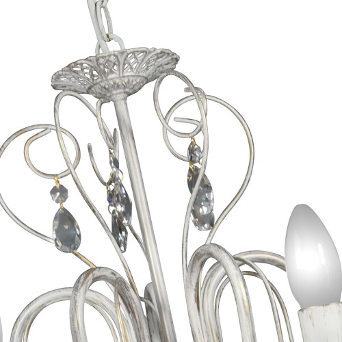 Люстра с хрусталем подвесная 8 ламп S1148-8