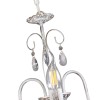 Люстра с хрустальными подвесками 3 лампы интерьер S1147-3