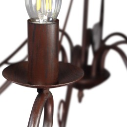 Люстра Петрасвет S1256-10, 10хЕ14 макс. 60Вт