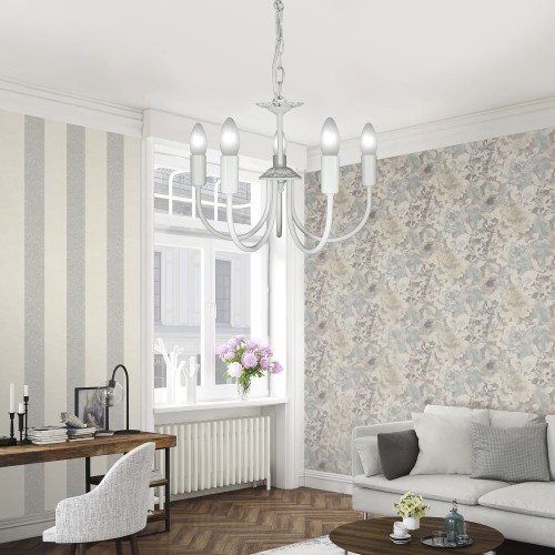 Люстра подвесная 5 ламп современная S1168-5